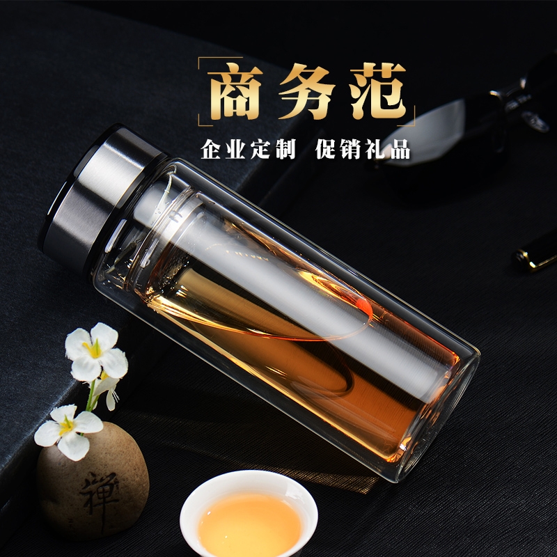 双层真空玻璃杯