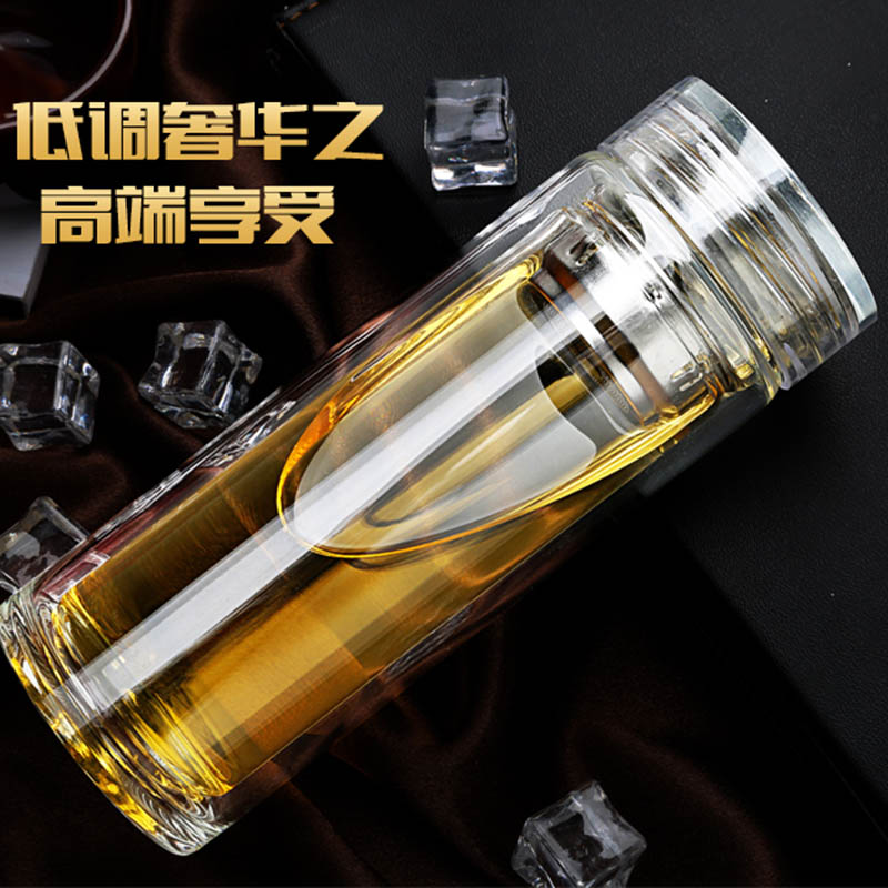 双层玻璃礼品杯批发